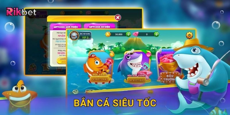 Bắn cá siêu tốc – Thử thách tốc độ cực đại tại Rikbet 4 Bắn cá siêu tốc – Thử thách tốc độ cực đại tại Rikbet